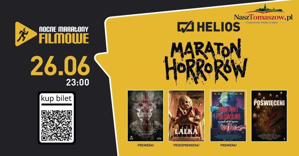 Wakacje zaczną się od krzyku. Maraton Horrorów już 26 czerwca Wakacje zaczną się od krzyku. Maraton Horrorów już 26 czerwca