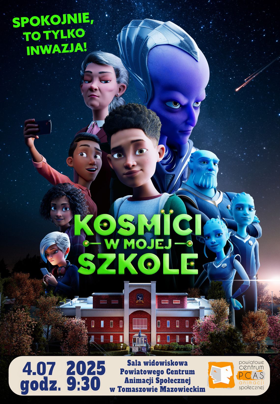 Wakacyjne kino w PCAS-ie