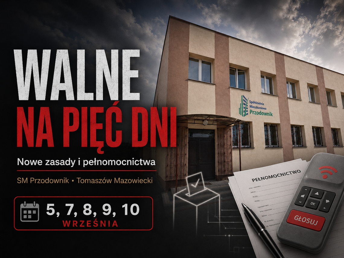 Walne na pięć dni, piloty i nowe reguły gry. W „Przodowniku” znów wrze Walne na pięć dni, piloty i nowe reguły gry. W „Przodowniku” znów wrze