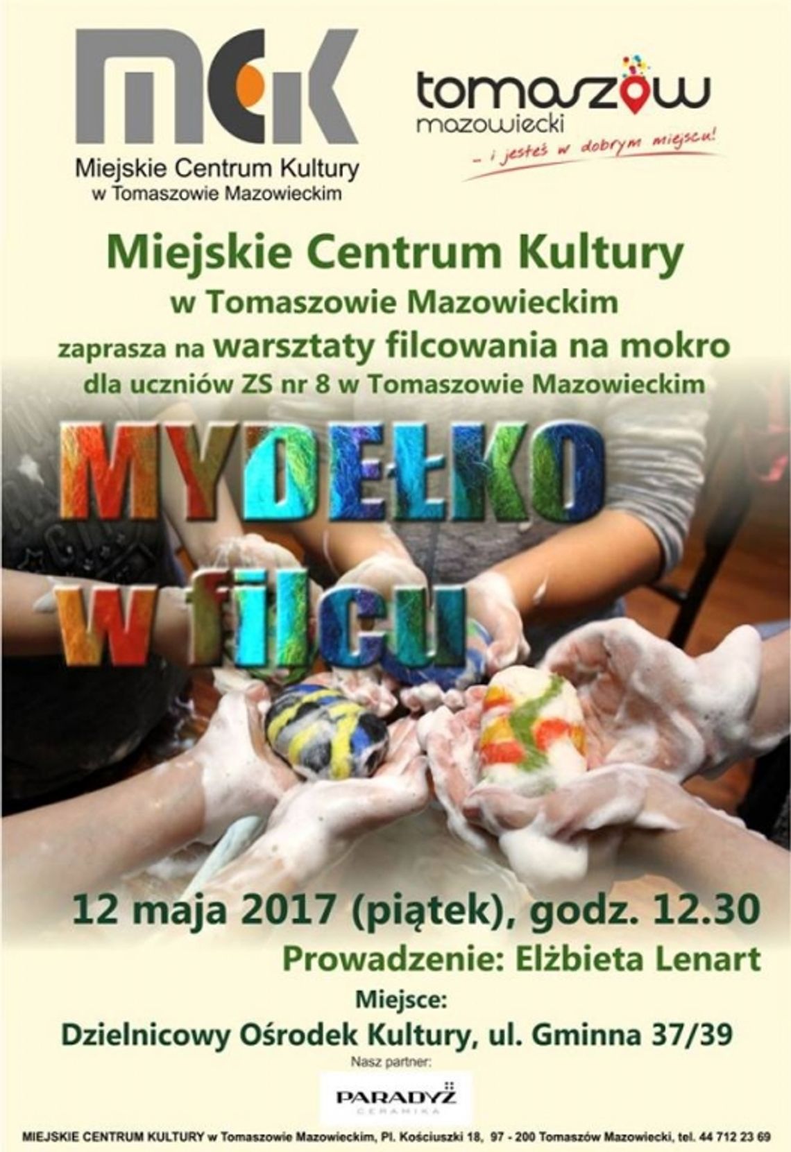 Warsztaty „mydełko w filcu”