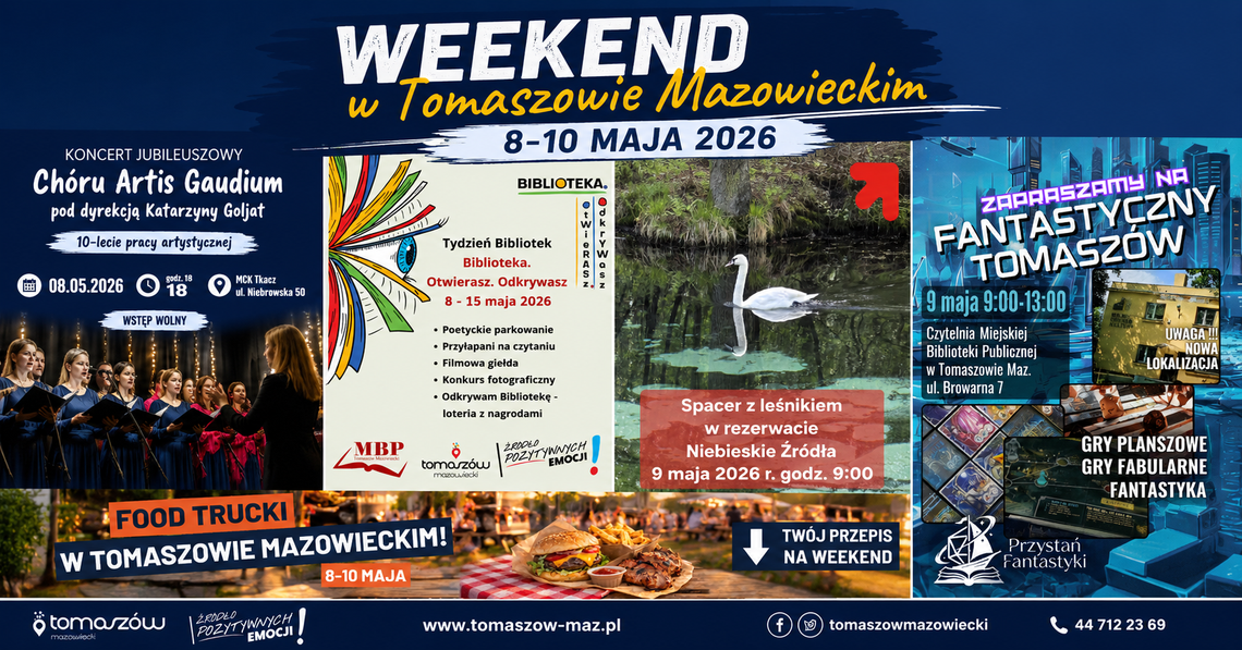 Weekend w Tomaszowie: muzyka, historia i fantastyka w jednym programie