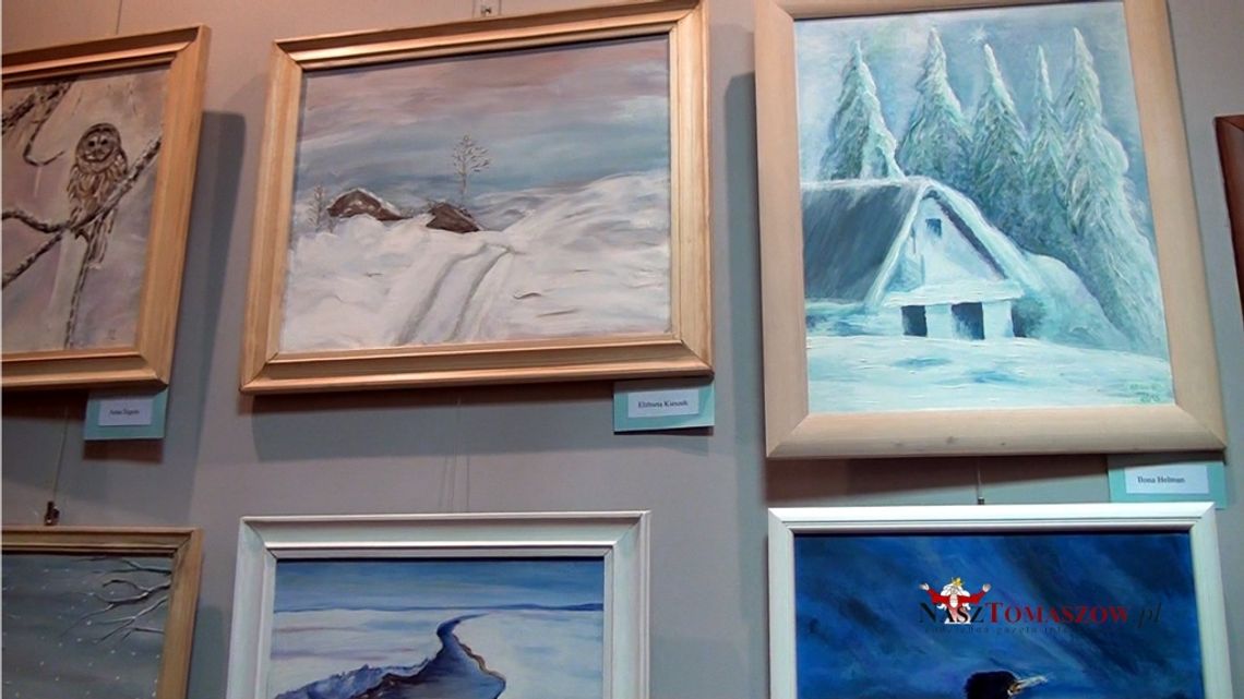 Wernisaż wystawy malarskiej „Śnieżne impresje”