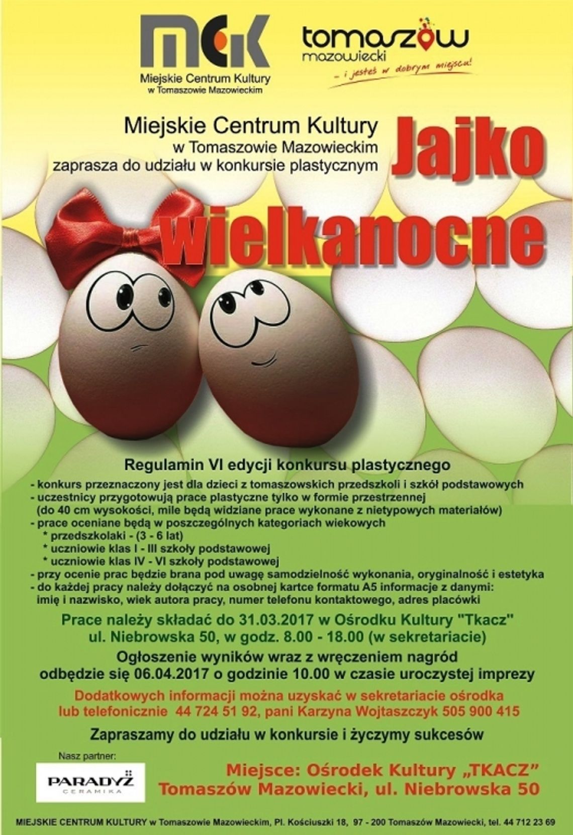 Weź udział w Wielkanocnym konkursie plastycznym Weź udział w Wielkanocnym konkursie plastycznym