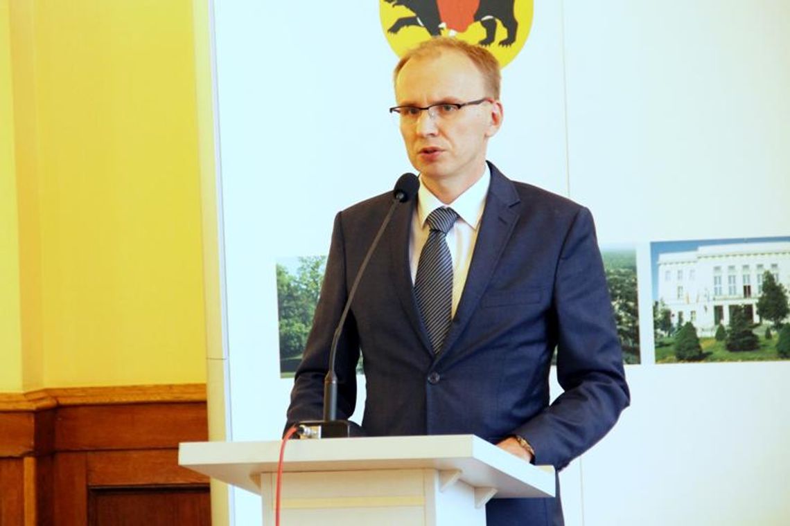 Wiceminister Radosław Domagalski  w Tomaszowie