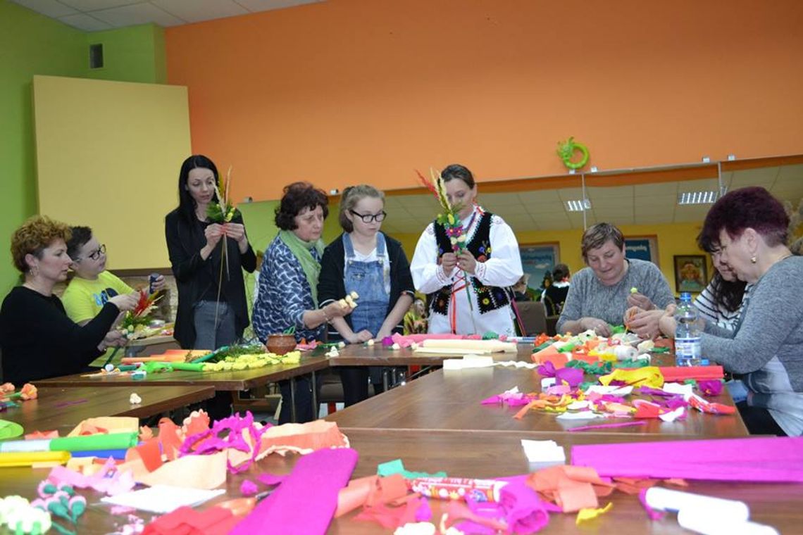 Wielkanocne palmy w filii „Tkacz”