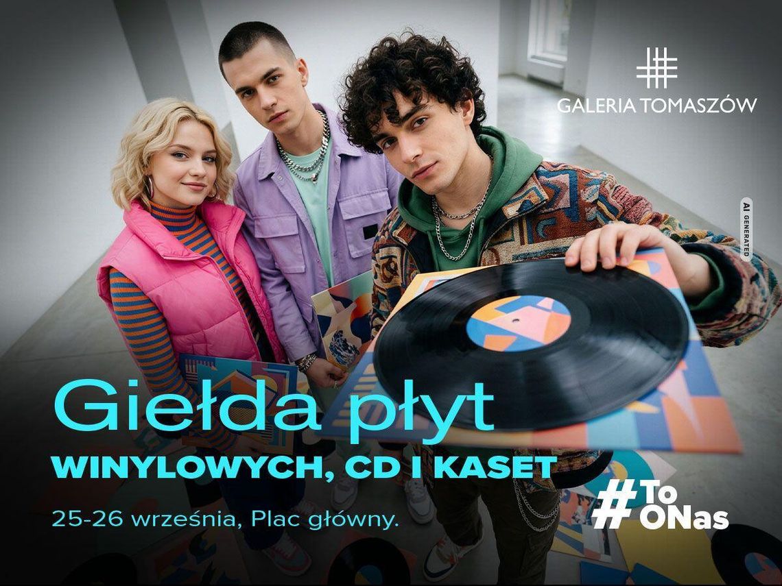 Winyl wraca na talerz. Jesienna giełda płyt w Galerii Tomaszów