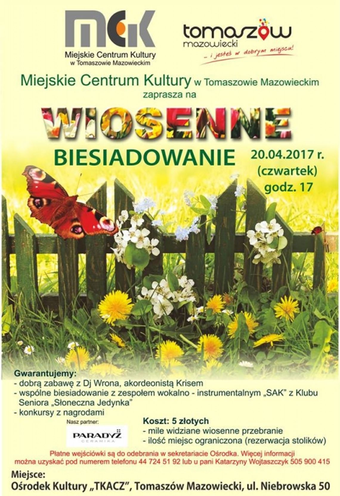 Wiosenne biesiadowanie z MCK