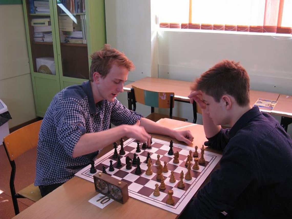 Wiosenny turniej szachowy gimnazjalistów