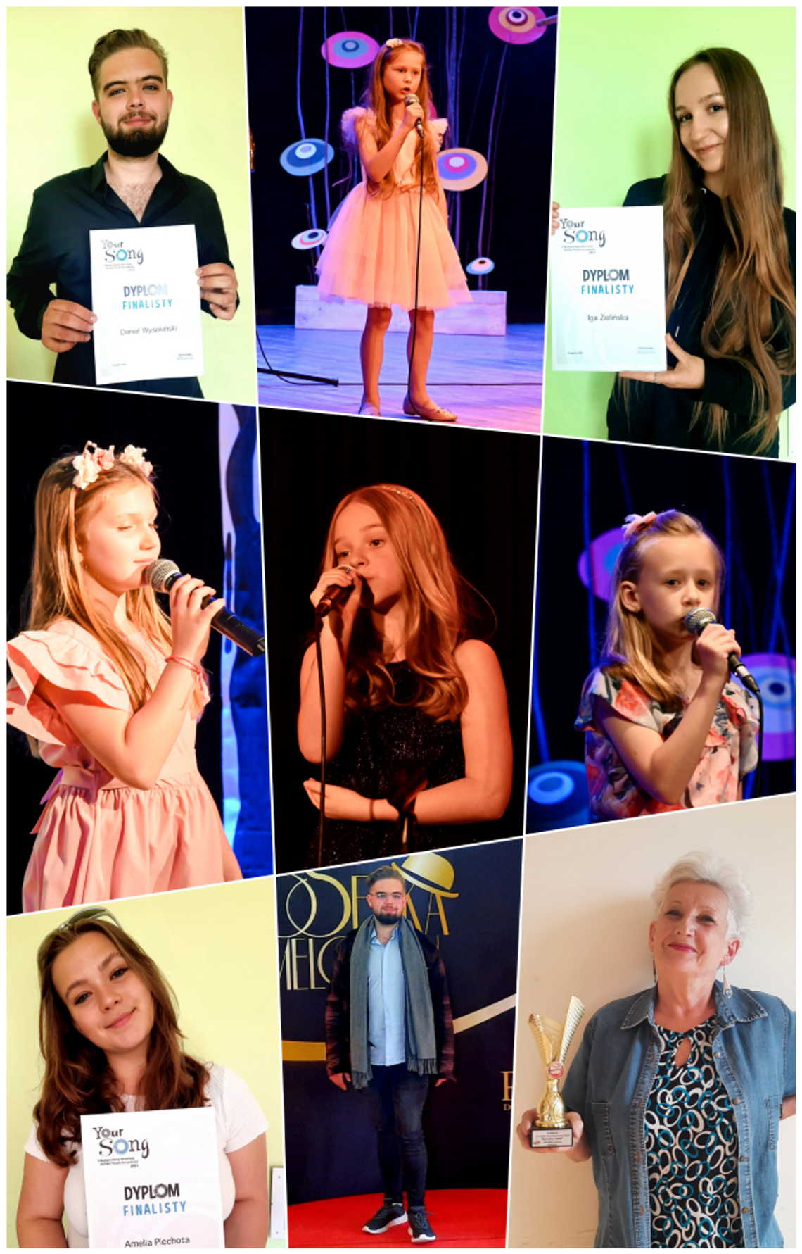 Wokaliści z nagrodami