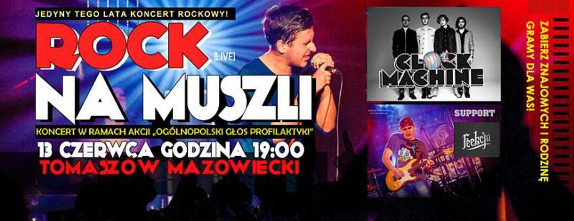 Wpadnijcie na koncert wieczorem