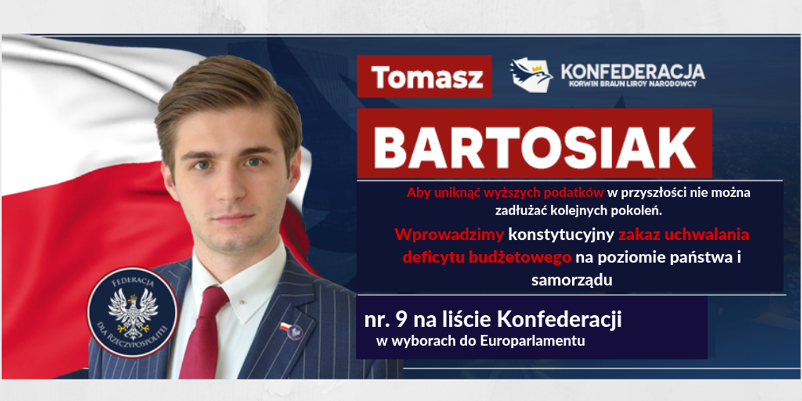 Wybory do Parlamentu Europejskiego... Tomasz Bartosiak