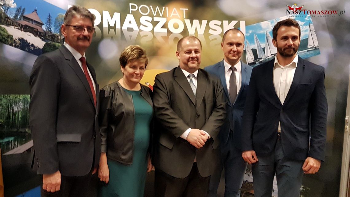 Wybrany nowy Zarząd Powiatu Tomaszowskiego