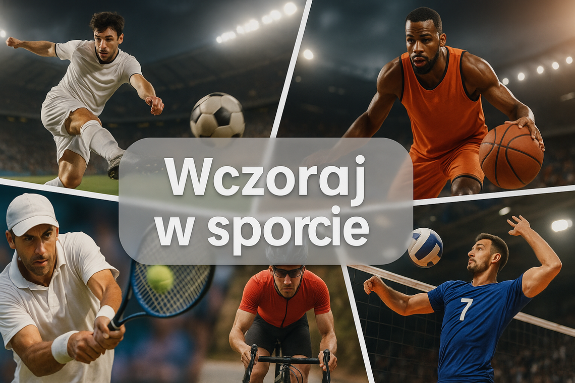 Wydarzenia sportowe w skrócie, poniedziałek 15 września Wydarzenia sportowe w skrócie, poniedziałek 15 września