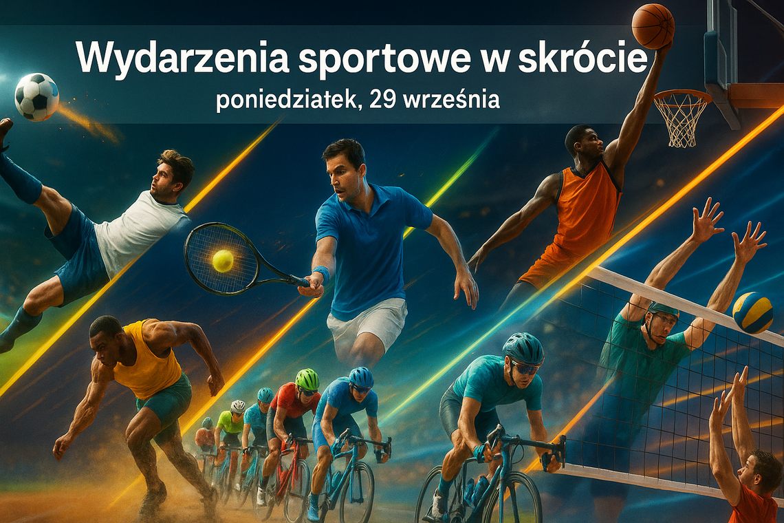 Wydarzenia sportowe w skrócie, poniedziałek 29 września, 22.00