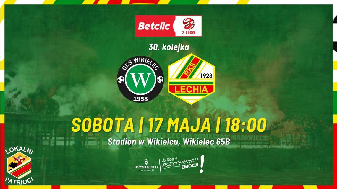 Wyjazdowy mecz Lechii z GKS Wikielec