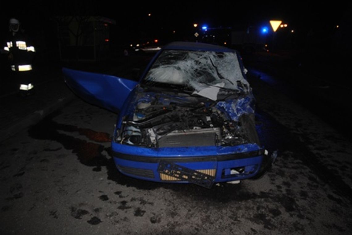 Wymusił ciężarówką Wymusił ciężarówką