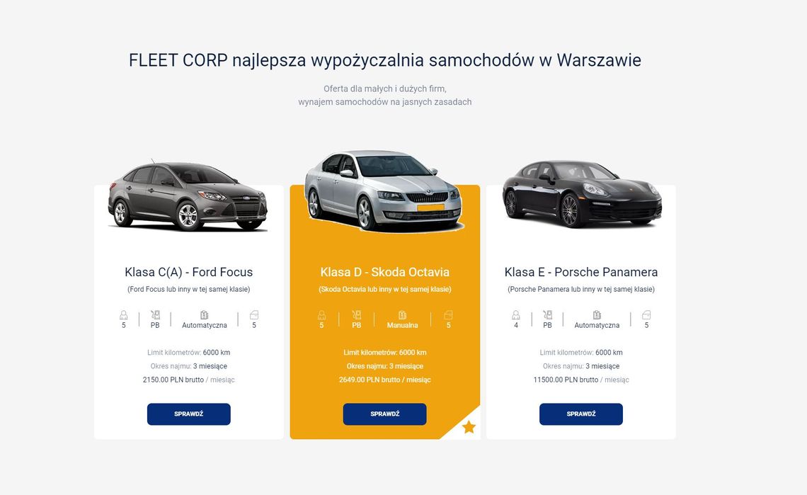 Wynajem samochodu w Warszawie - jaki samochód wypożyczyć, ile kosztuje wynajem auta?