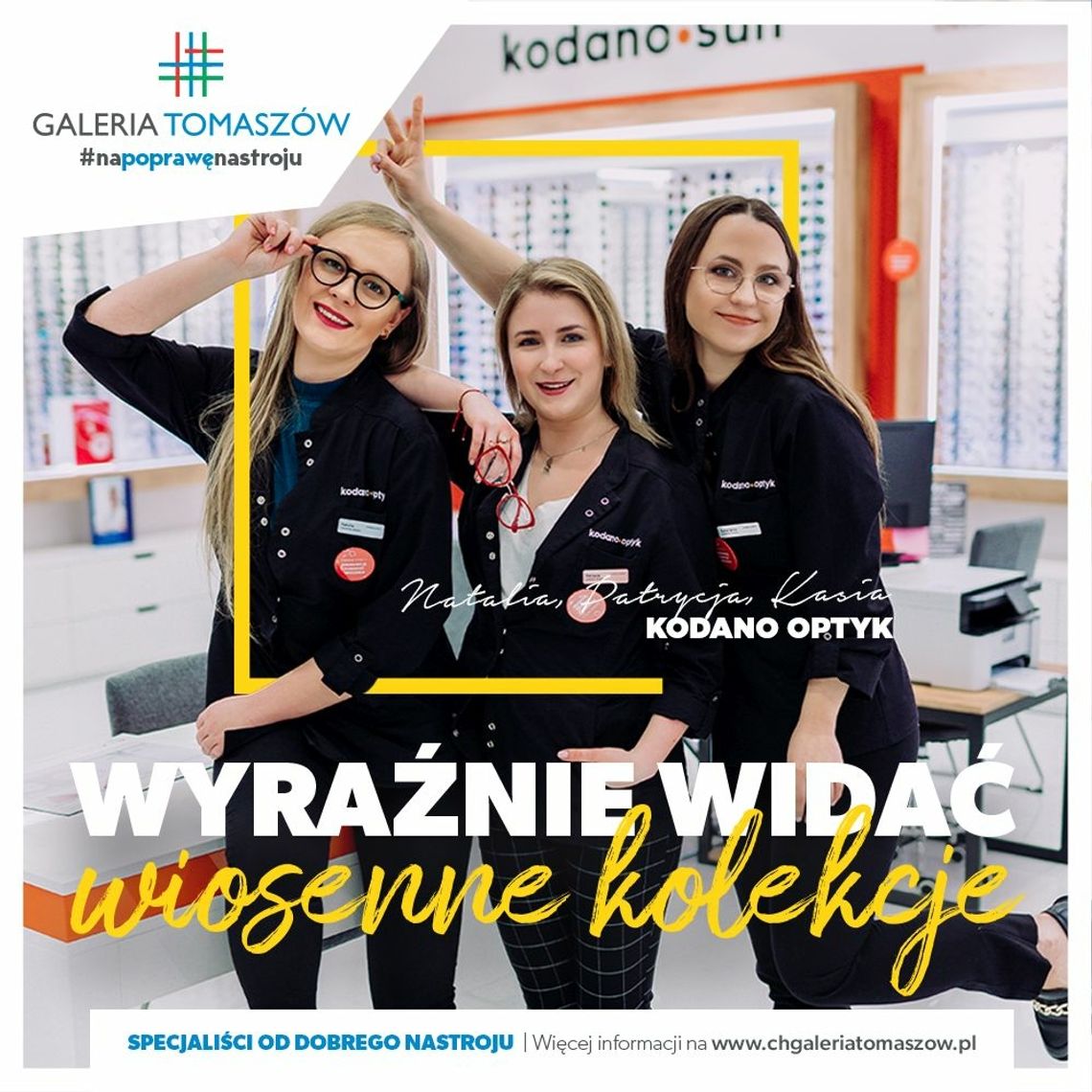 Wyraźnie widać wiosenne kolekcje w Galerii Tomaszów!