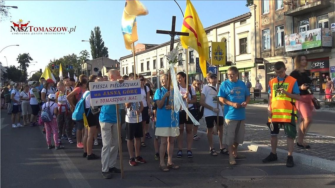 Wyruszyła 202. Tomaszowska Pielgrzymka na Jasną Górę