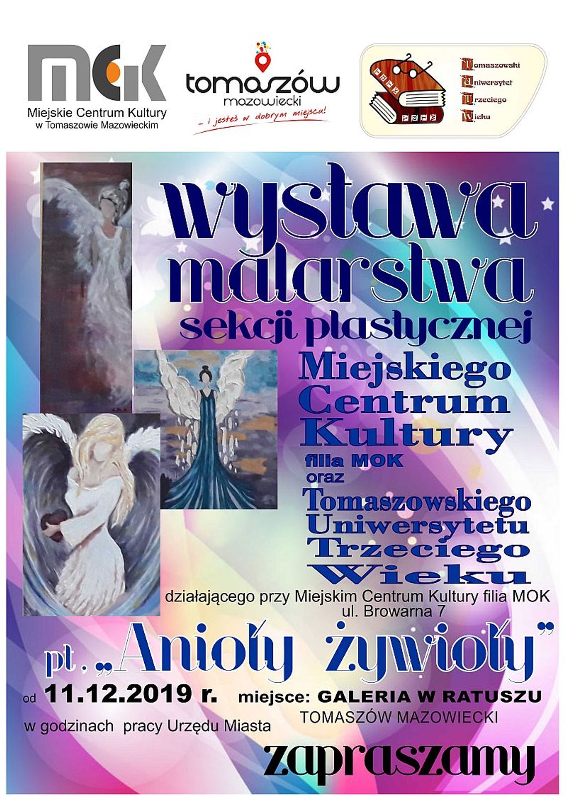 Wystawa „Anioły Żywioły”