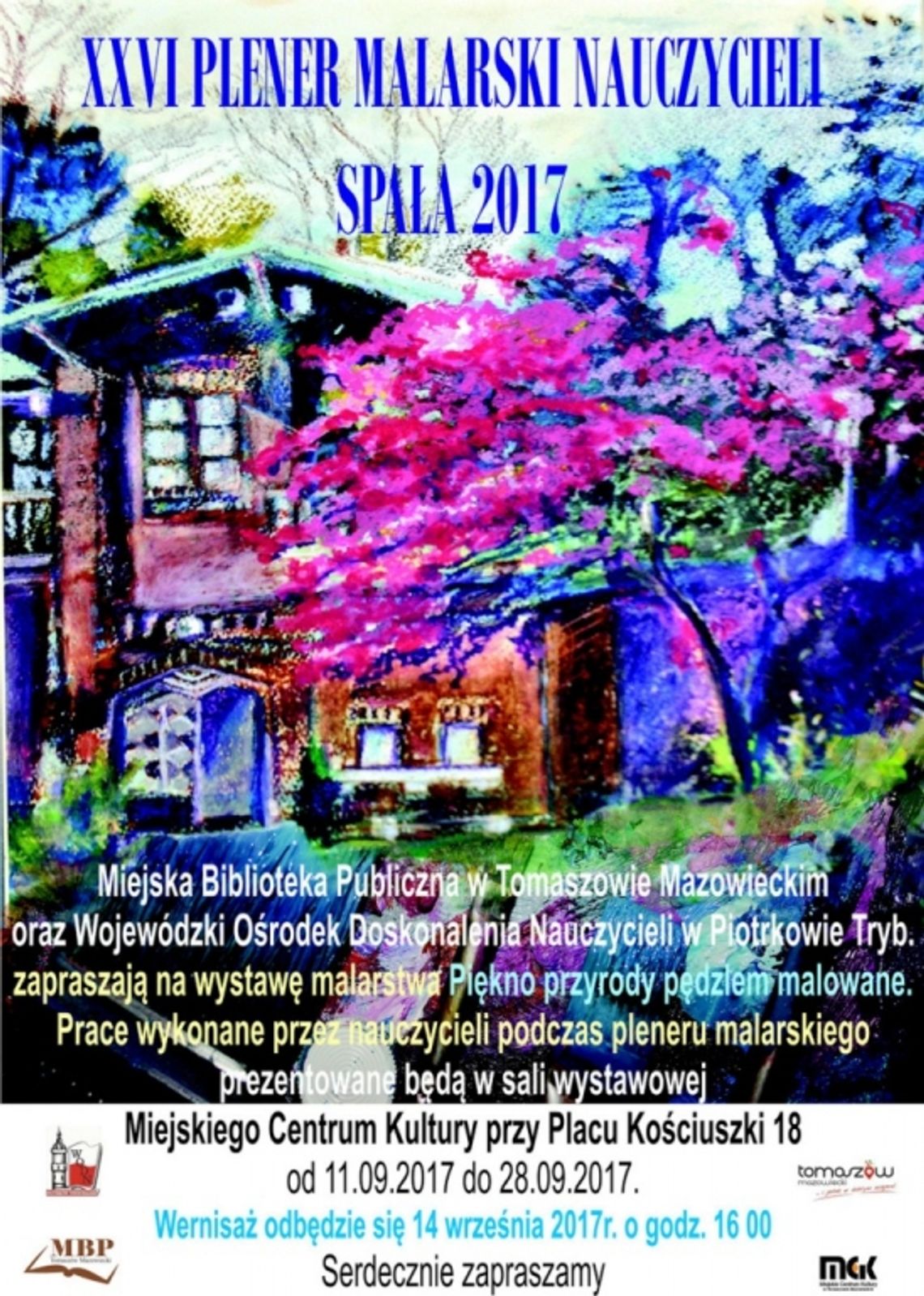 XXVI Plener Malarski Nauczycieli Spała 2017