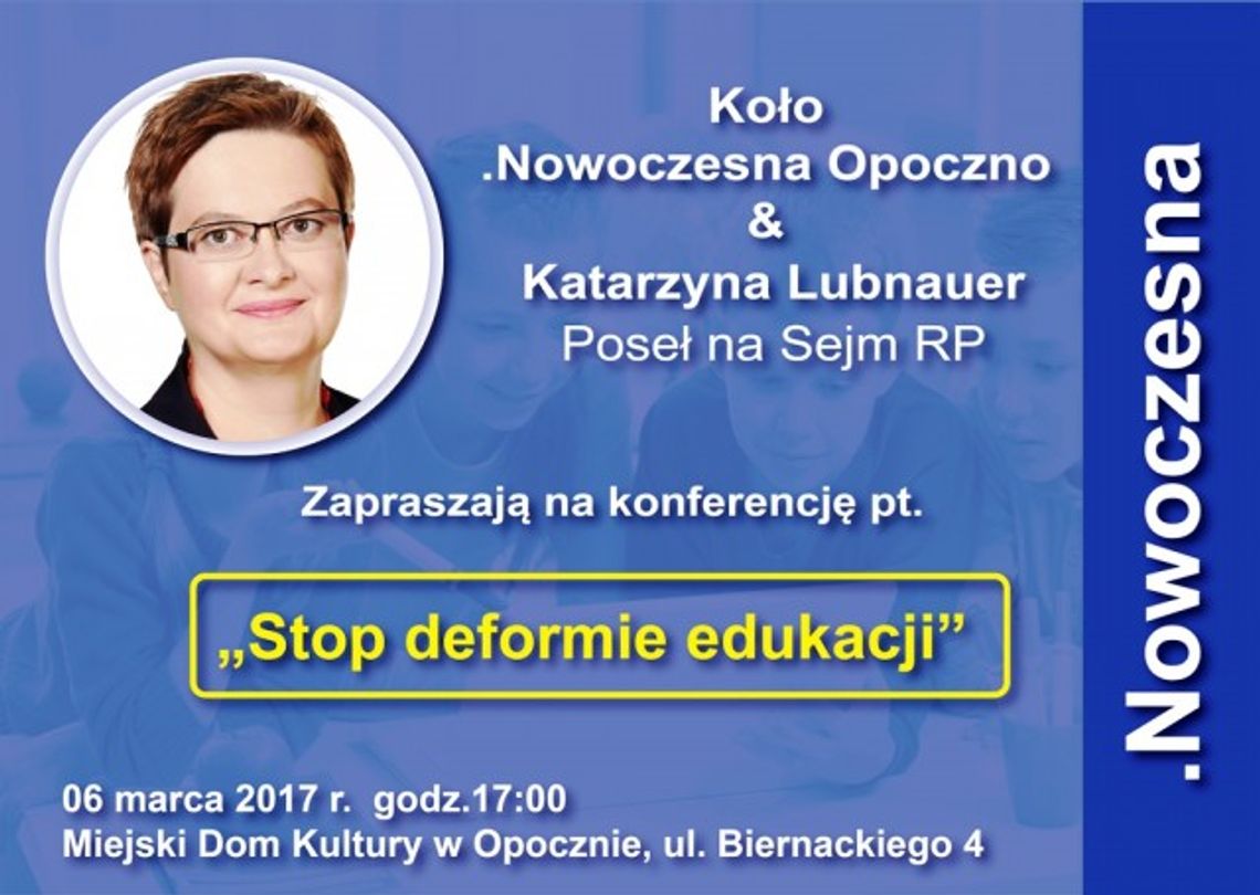 Z posłanką Lubnauer o edukacji