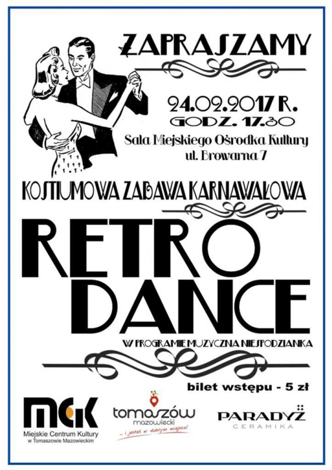 Zabawa karnawałowa „Retro Dance”
