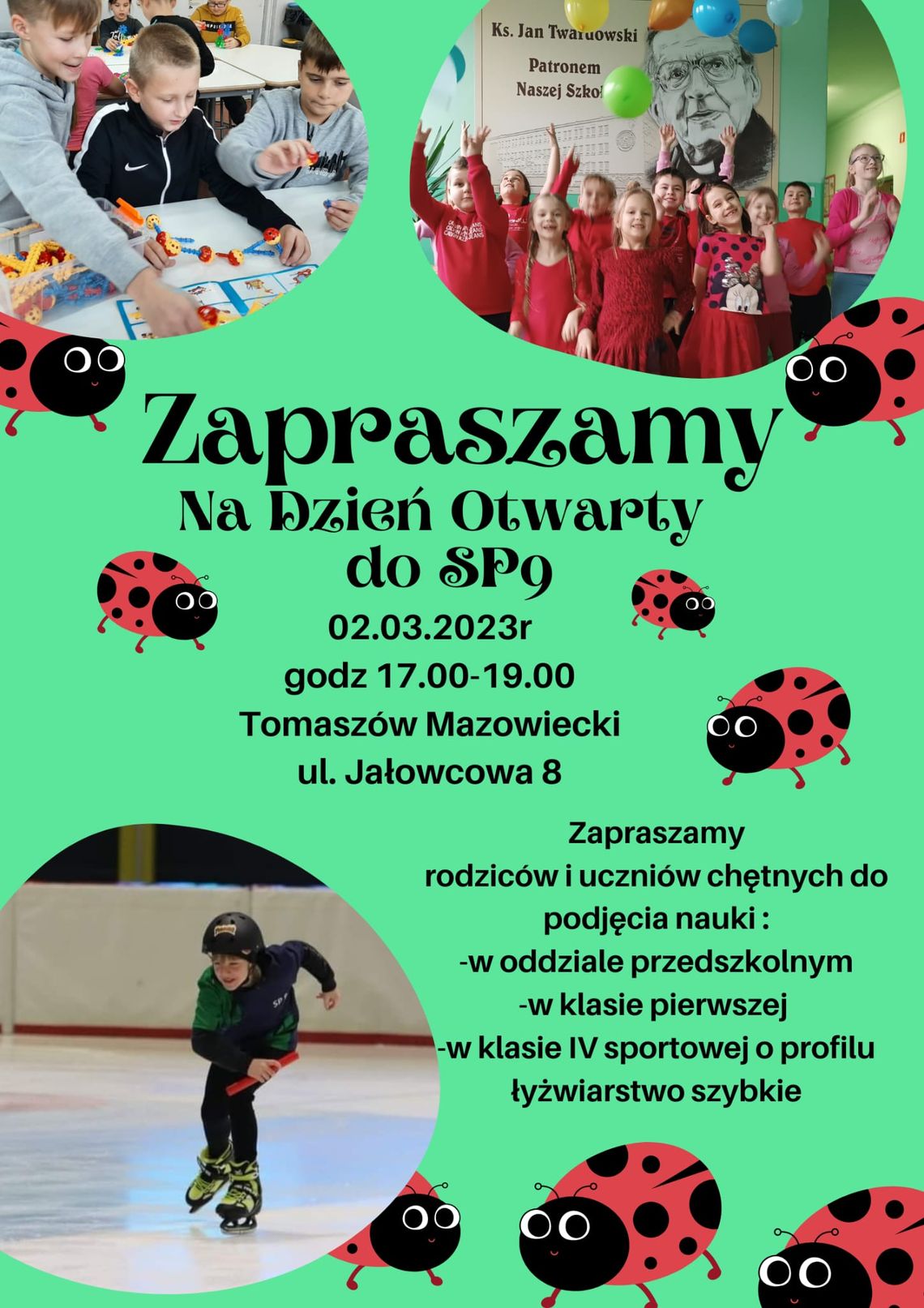 Zapraszam na dzień otwarty w SP9