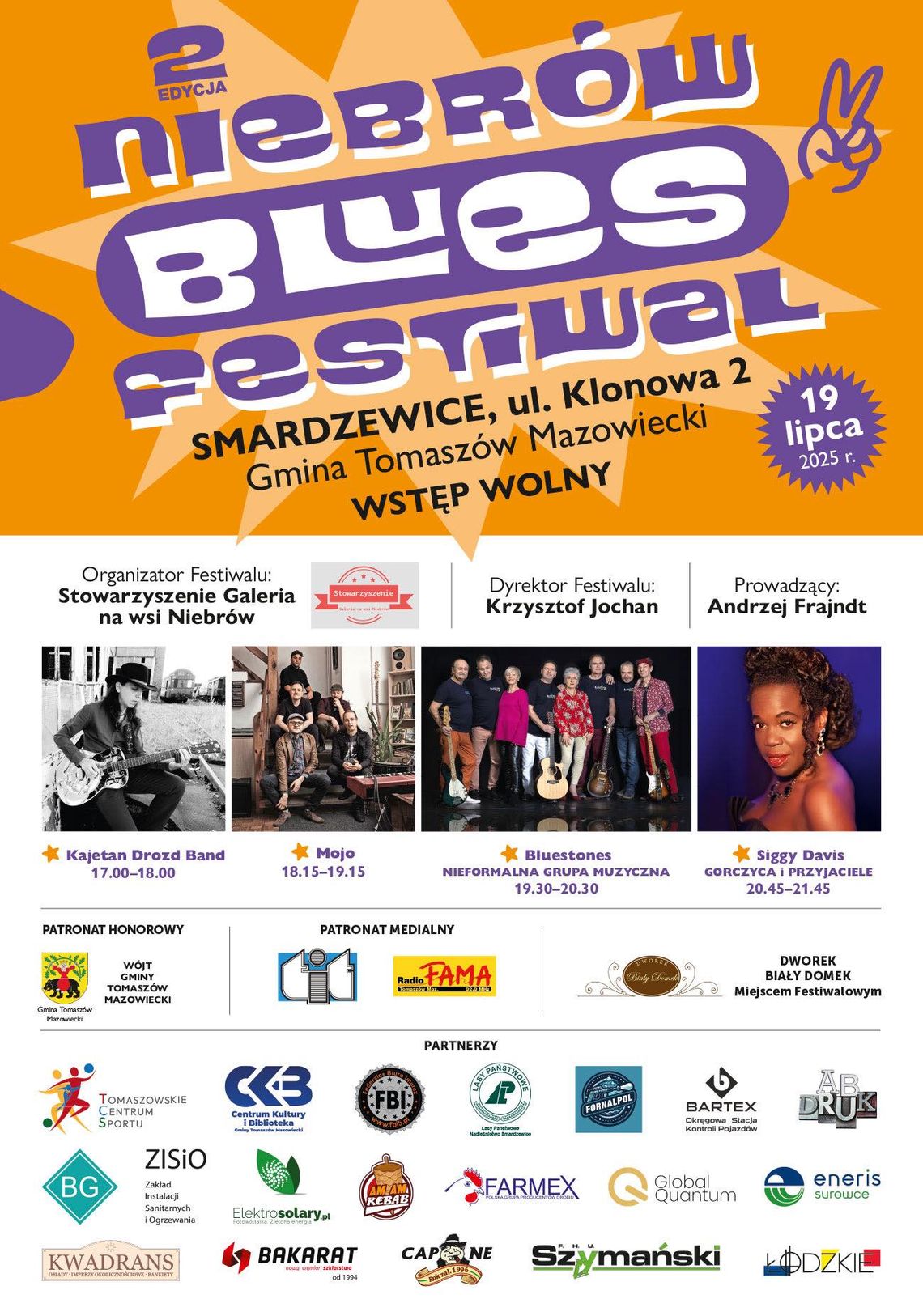 Zapraszamy na 2️⃣ Niebrów Blues Festiwal,