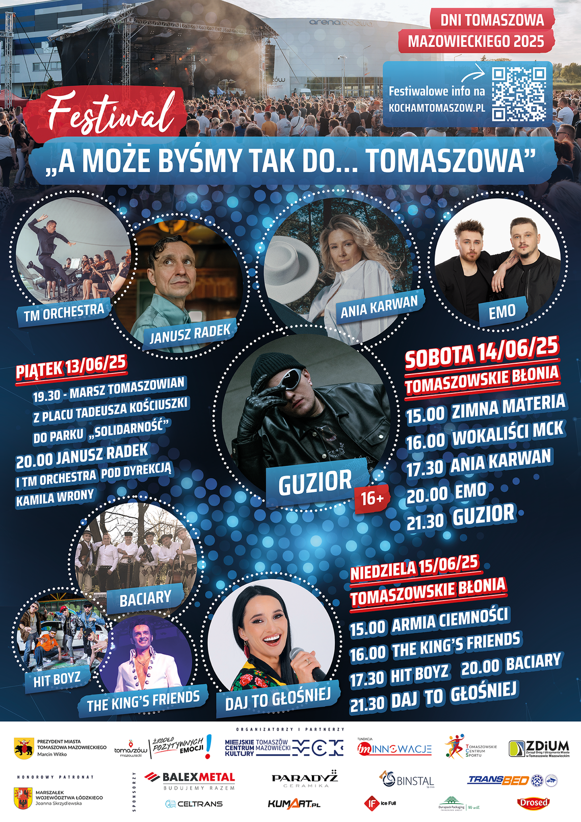 Zapraszamy na Dni Tomaszowa 2025. Przed nami wiele atrakcji!