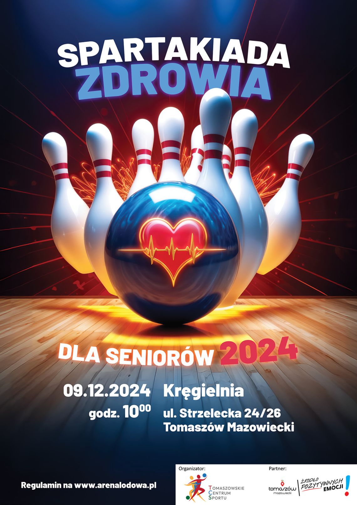 Zapraszamy na kolejną edycję Spartakiady Zdrowia dla Seniorów 2024