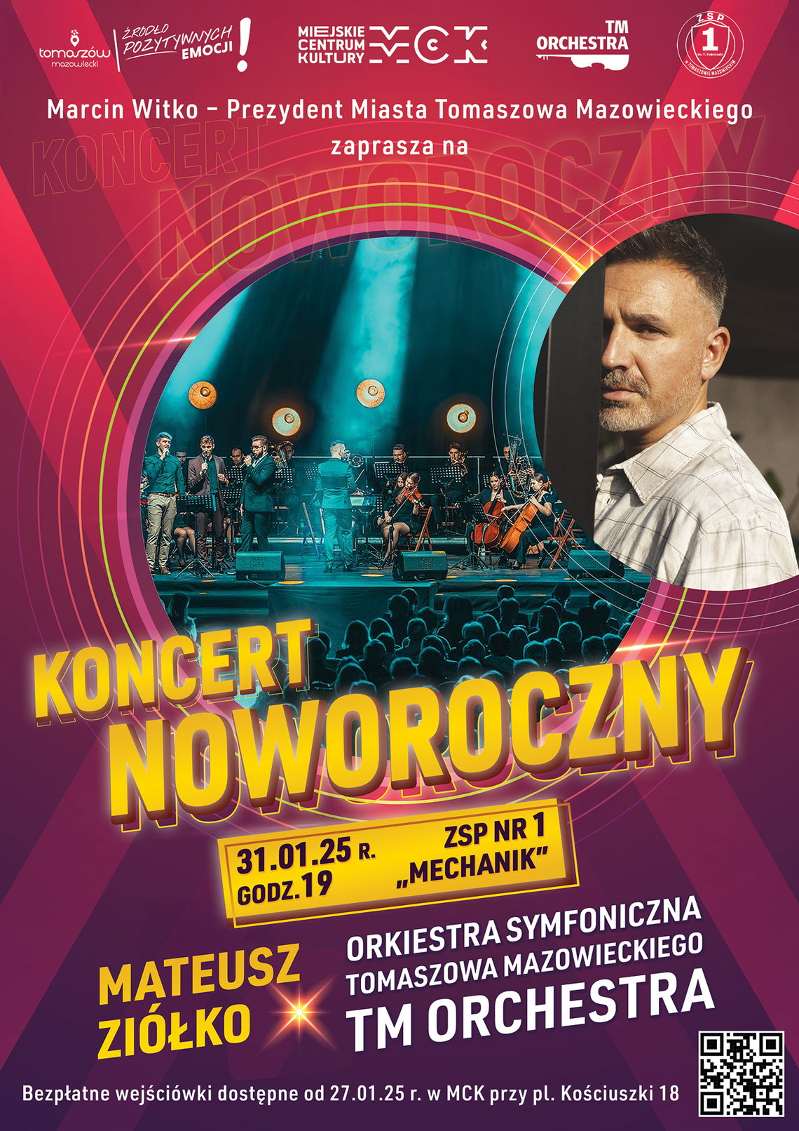 Zapraszamy na Koncert Noworoczny