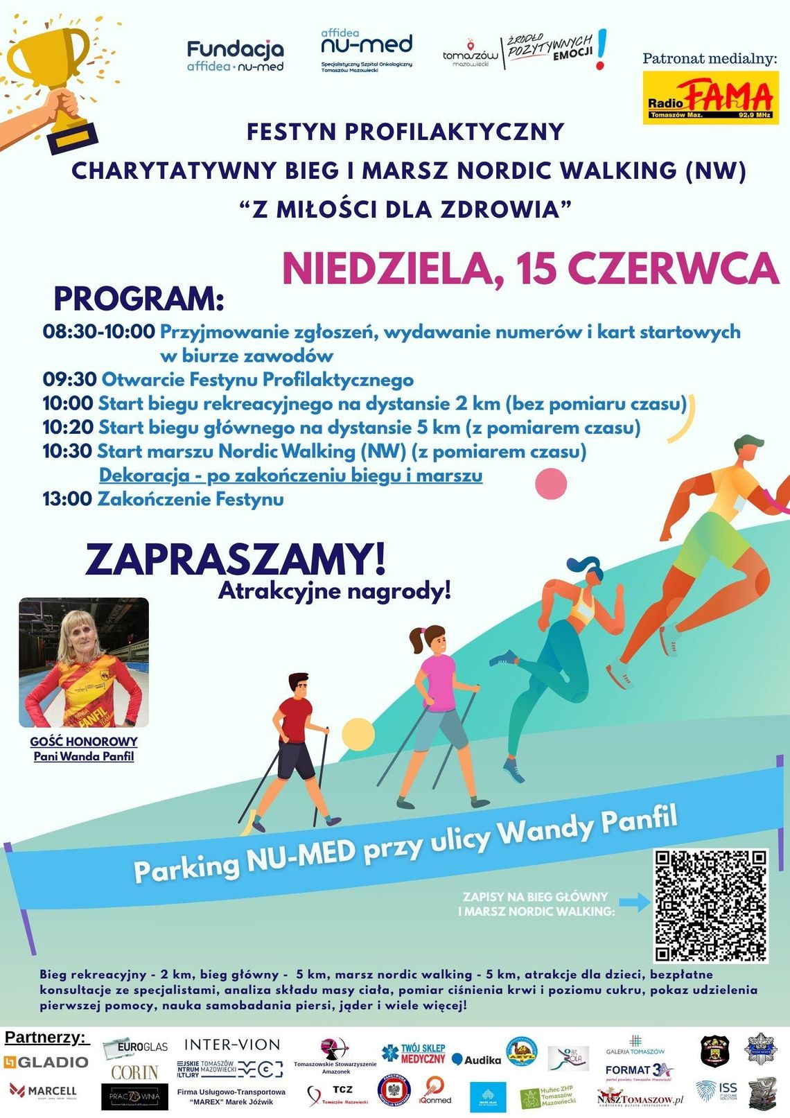 Zapraszamy na marsz i bieg „Z Miłości dla Zdrowia”