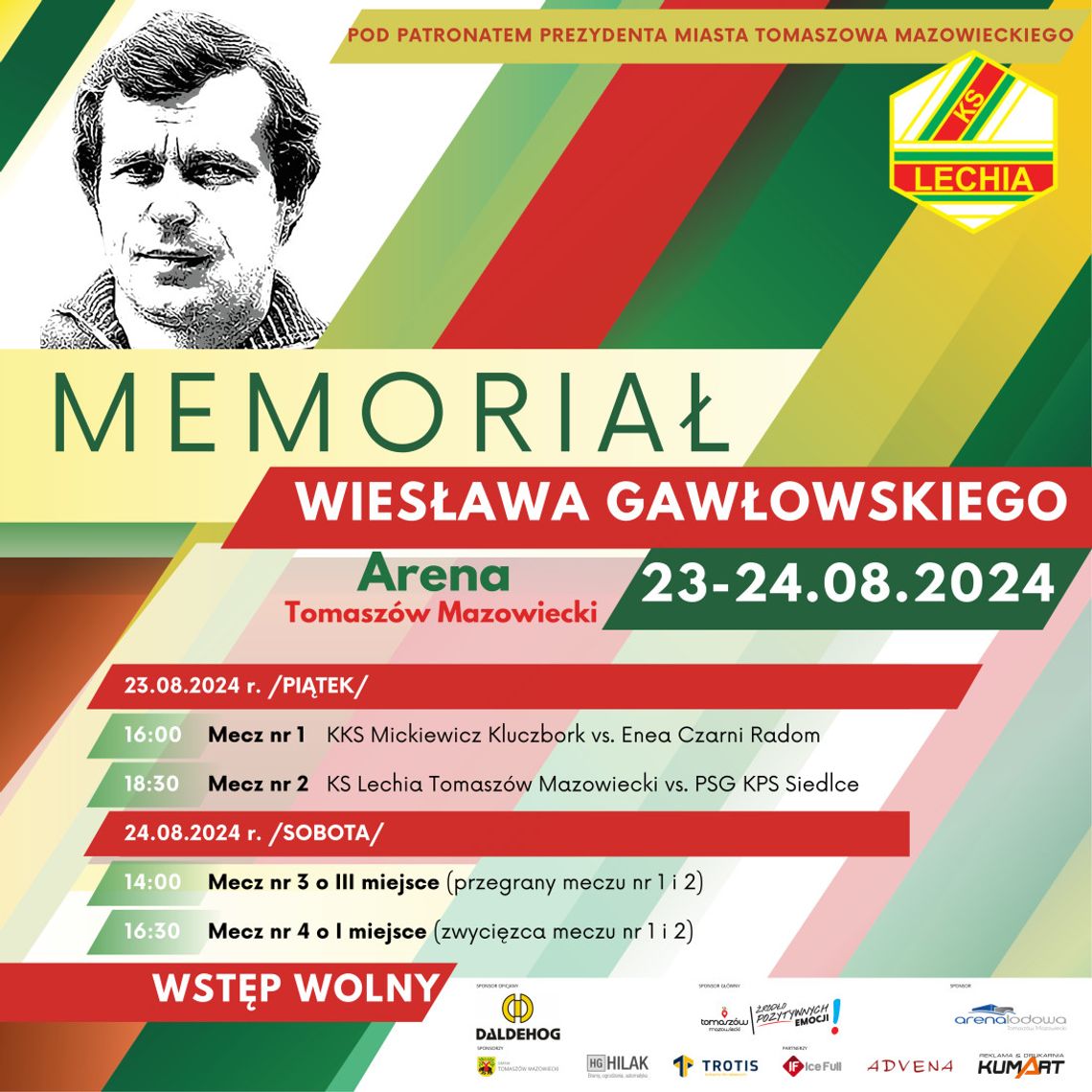 Zapraszamy na Memoriał Wiesława Gawłowskiego