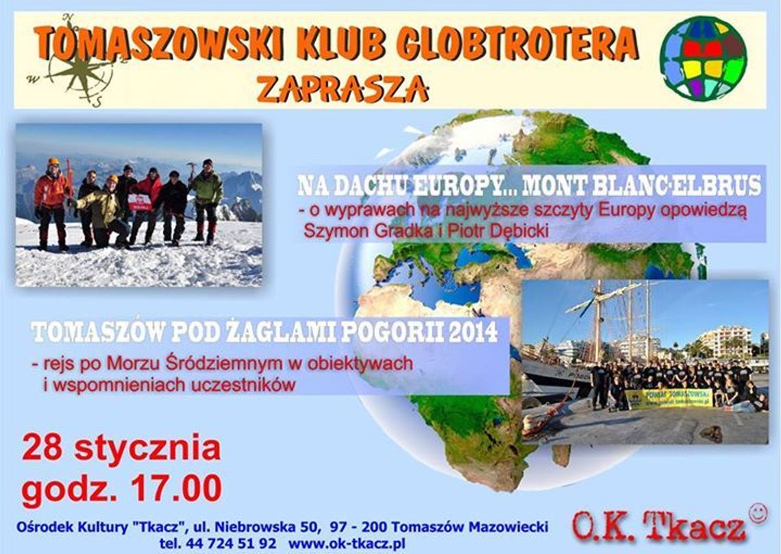 Zapraszamy na spotkanie Klubu Globtrotera