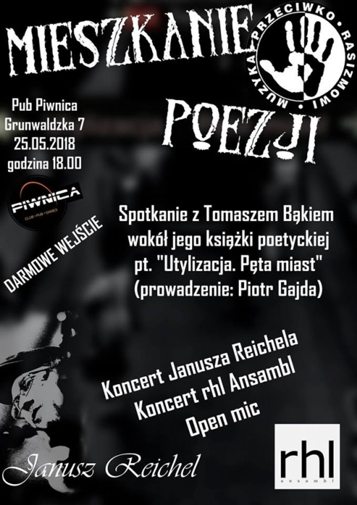 Zapraszamy na spotkanie z Tomaszem Bąkiem