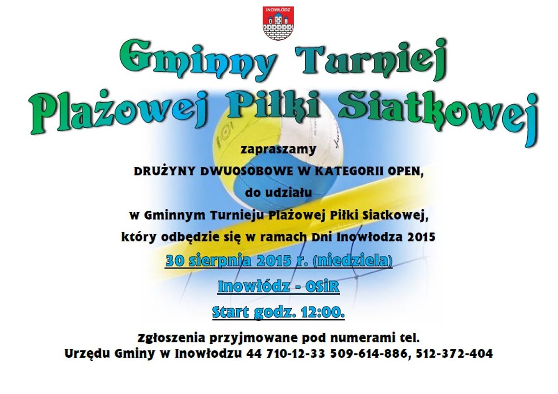 Zapraszamy na turniej Zapraszamy na turniej