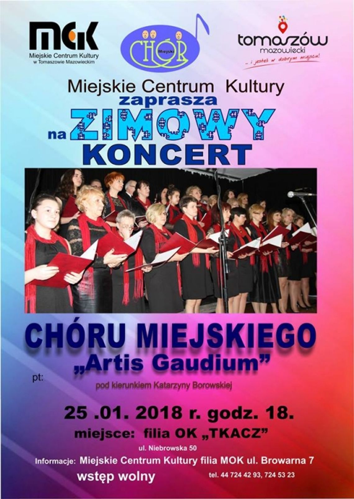 Zaproszenia na koncert Artis Gaudium