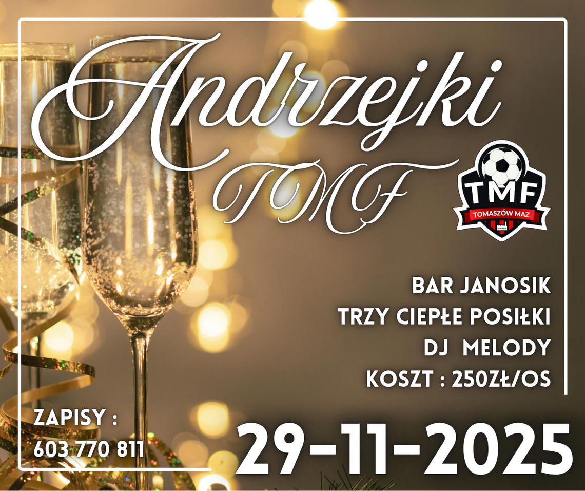 ZAPROSZENIE NA BAL ANDRZEJKOWY ZAPROSZENIE NA BAL ANDRZEJKOWY