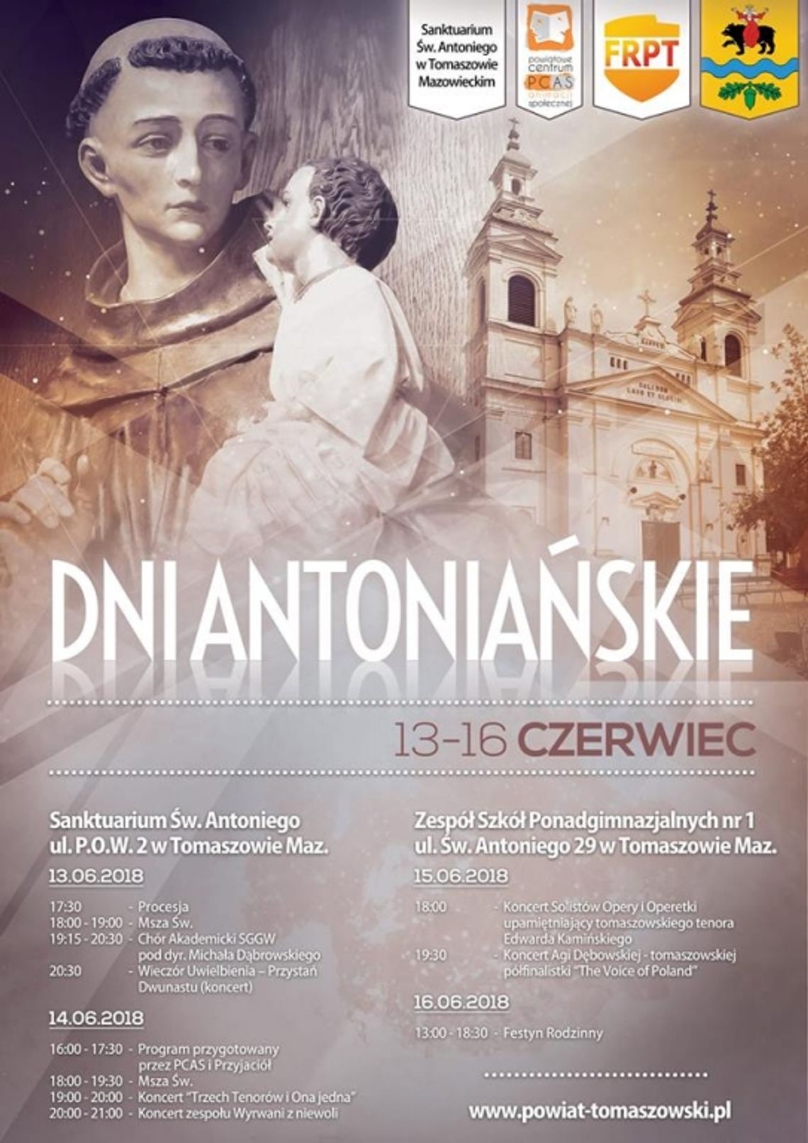 Zaproszenie na Dni Antoniańskie