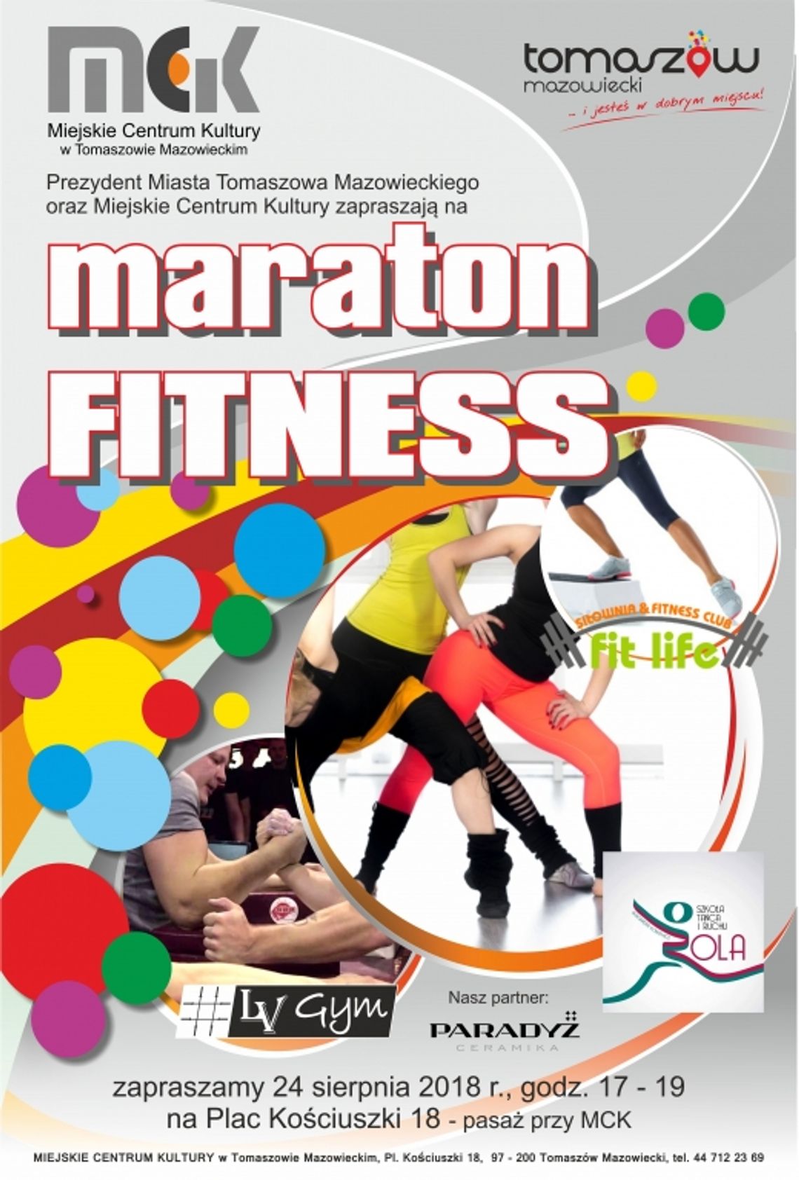 Zaproszenie na Maraton Fitness w ramach cyklu „Kulturalne Piątki”