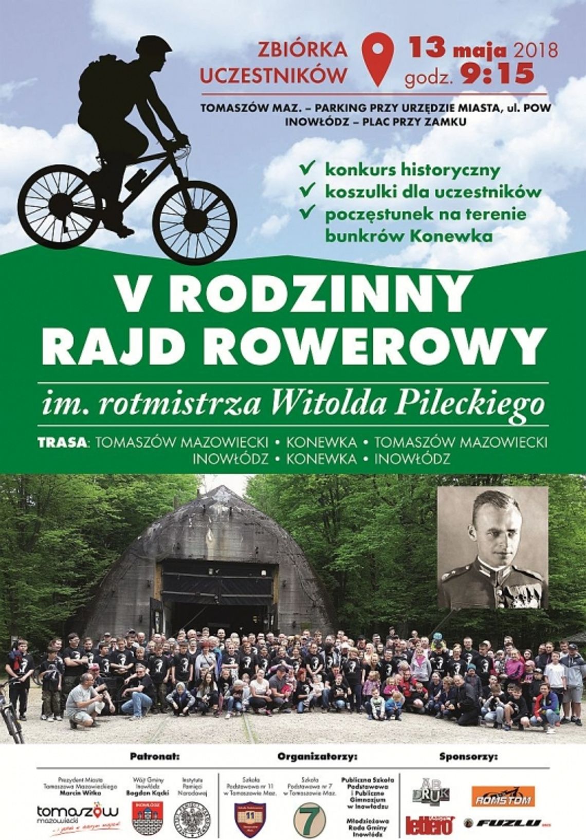 Zaproszenie na Rajd im. rotmistrza Witolda Pileckiego