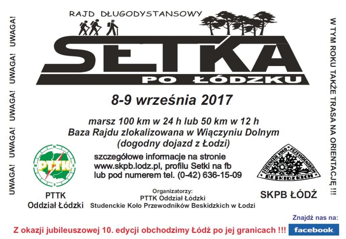 Zaproszenie na X &quot;Setkę po Łódzku&quot;