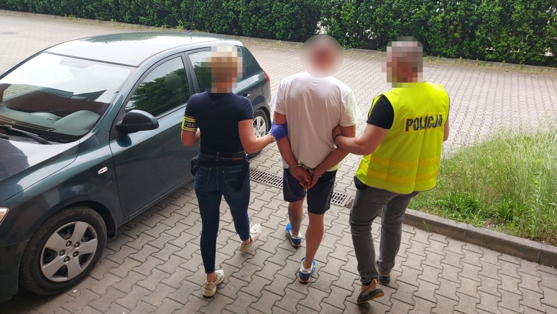 Zatrzymany za posiadanie