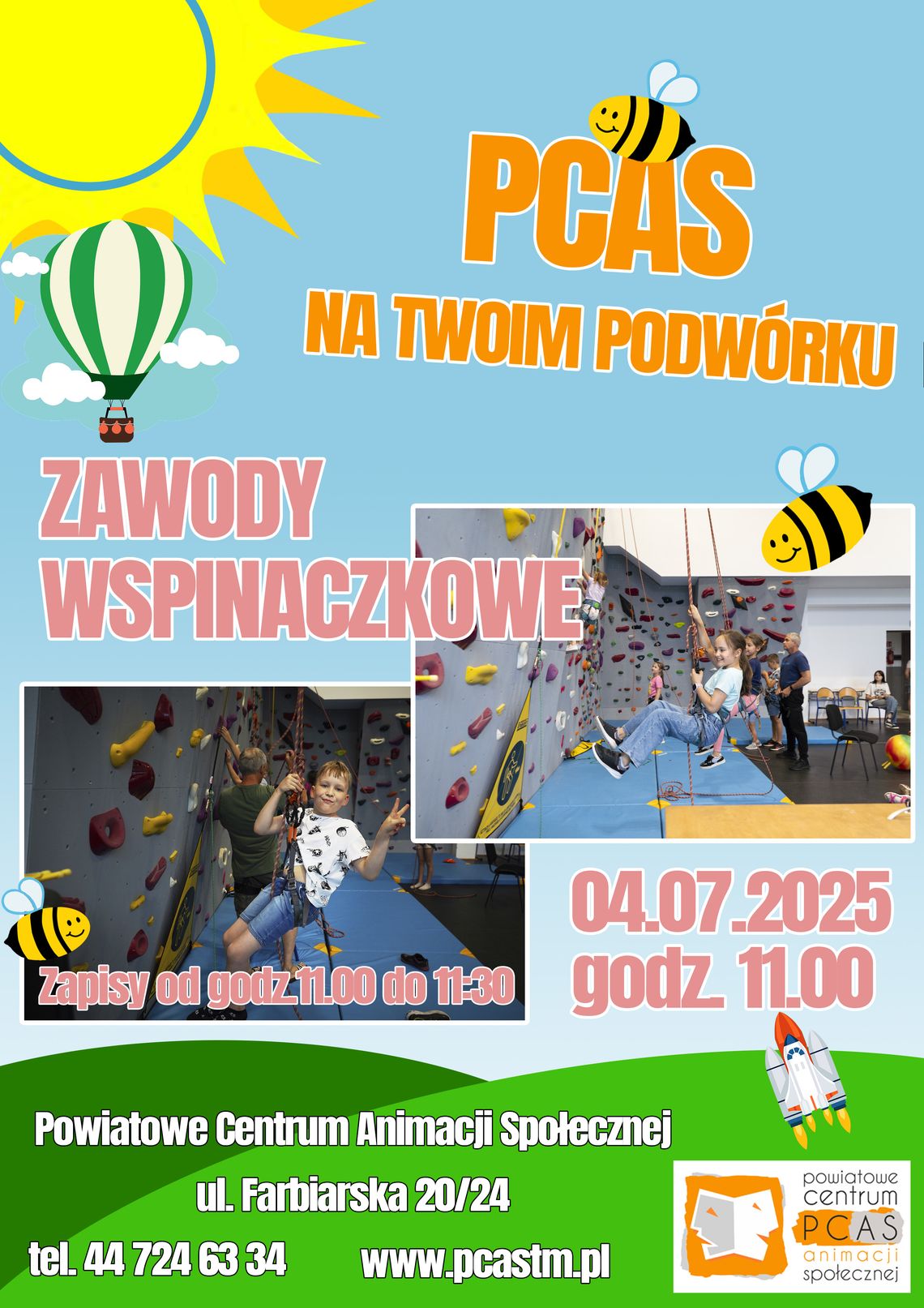 Zawody sportowe w Powiatowym Centrum Animacji Społecznej