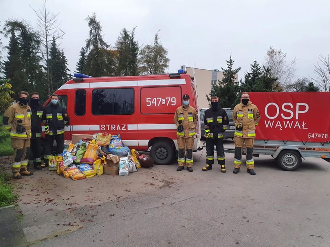 Zbiórka zorganizowana przez strażaków z Wąwału zakończyła się sukcesem 