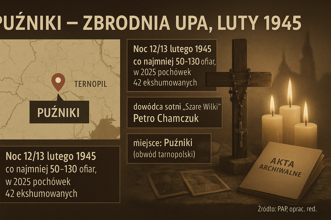 Zbrodnia UPA w Puźnikach - jak do niej doszło i co wiadomo o sprawcach Zbrodnia UPA w Puźnikach - jak do niej doszło i co wiadomo o sprawcach
