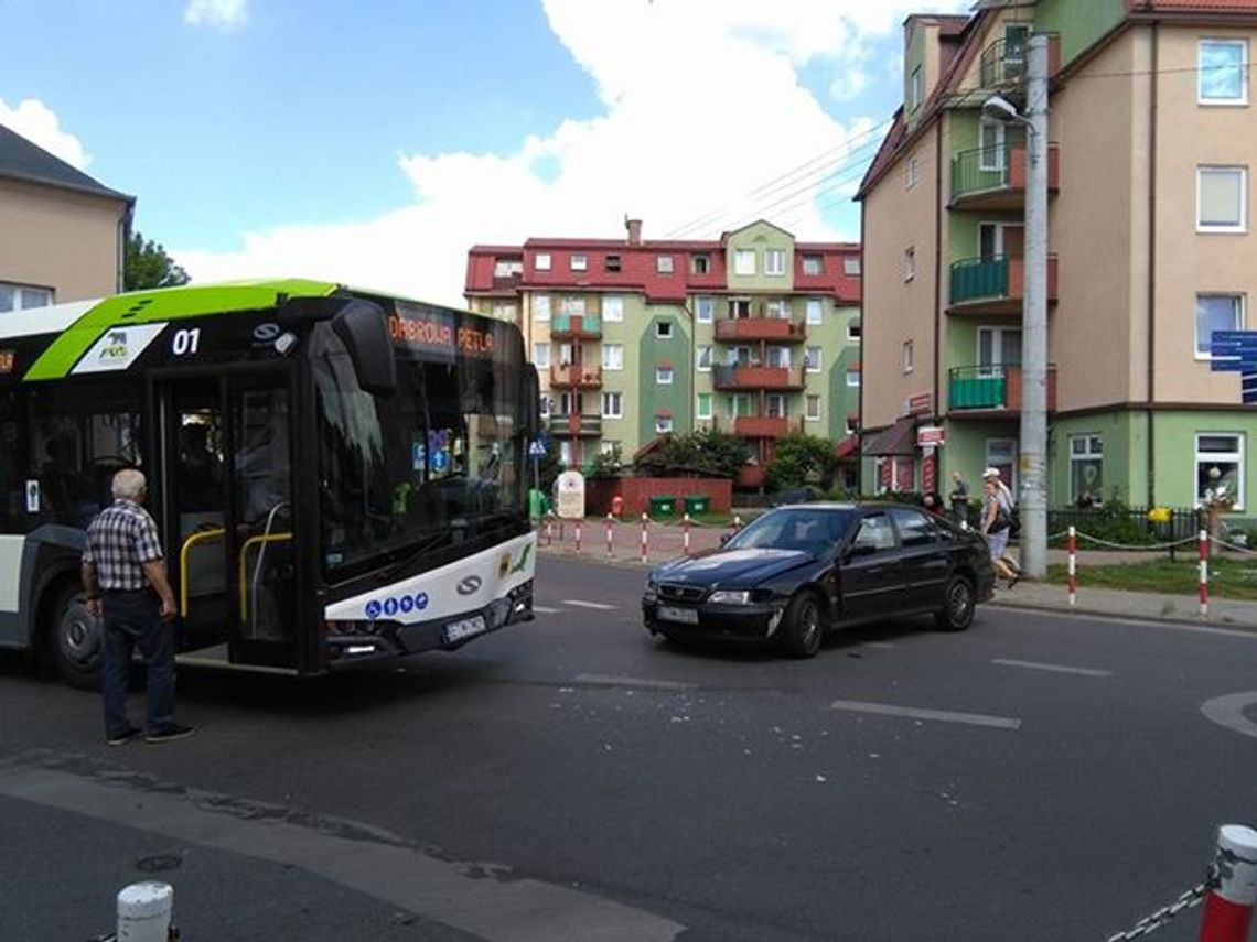 Zderzenie na skrzyżowaniu