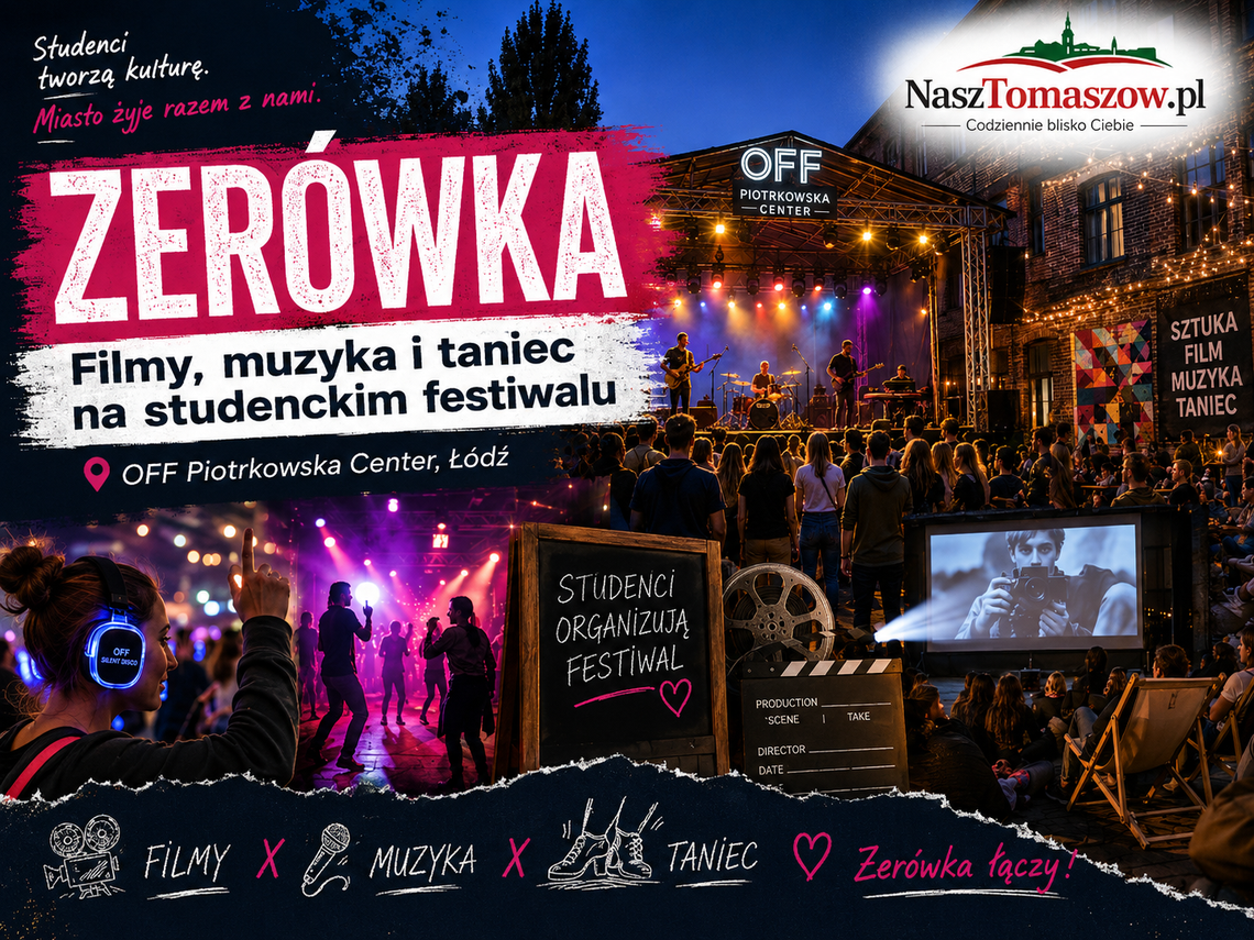 Zerówka w Łodzi. Studenci wychodzą z internetu i robią własny festiwal Zerówka w Łodzi. Studenci wychodzą z internetu i robią własny festiwal