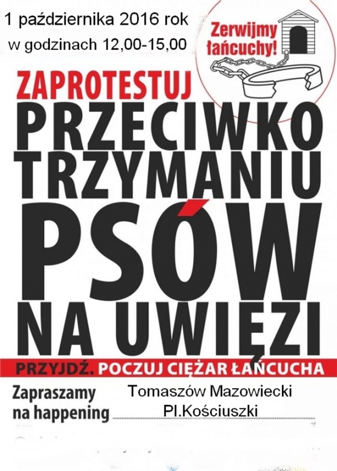Zerwijmy Łańcuchy w Tomaszowie Maz